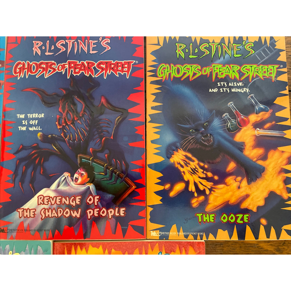 Lot of 7 Goosebumps Ghosts of Fear Street Series Books R. L. Stine 1st Printings - Picture 5 of 10